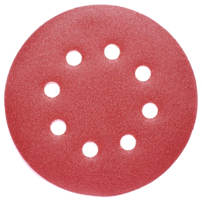 pc95342420 125mm hook and loop sanding disc sandpaper orbital sander 8 holes